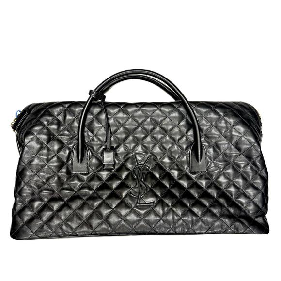 SAINT LAURENT pre-loved es giant bag in black - Picture 3 of 6